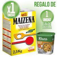 Harina De Maiz Maizena 2.5 Kg Caldo Paella Knorr Gratis - 16155