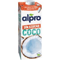 Beguda De Coco Alpro Sense Sucre Brik 1 Lt - 16602