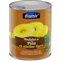 Piña Diamir Almíbar 000 Lata 1 Kg - 22784