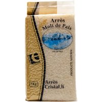 Arroz Molí De Pals Semilargo Cristalino Bolsa 1 Kg - 23282