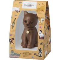 Figura De Xocolata Simón Coll Gat Amb Llet 165 Gr - 34306