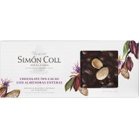 Turrón Simón Coll Barco 70% Cacao Con Almendra Marcona 250 Gr - 36174