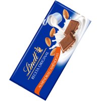 Chocolate Lindt Original Con Leche Y Almendras 100 Gr - 36814