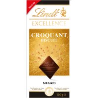 Xocolata Lindt Excellence Croquant Biscuit 100 Gr - 36877