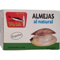 Almejas Dardo Portugal Al Natural 40/45 Lata Ol 120 Gr - 36885