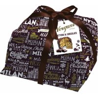 Panettone Vergani Merry Christmas Line Chocolate 1 Kg - 47273