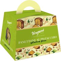 Panettone Vergani Benessere Line Pistacho Sin Gluten 600 Gr - 47281