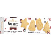 Shortbread Walkers Festive Shapes 175 Gr - 47300