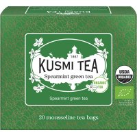 Te Kusmi Tea Bio Verde A La Menta Filtro 40 Gr 20 U - 47402