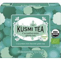 Té Kusmi Tea Bio Verde A La Menta Y Al Pepino Filtro 40 Gr 20 U - 47403