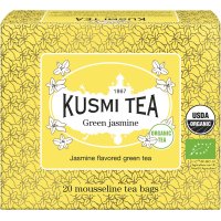 Té Kusmi Tea Bio Verde Al Jazmín Filtro 40 Gr 20 U - 47405