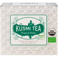 Té Kusmi Tea Tropical White Bio Blanco Filtro 40 Gr 20 U - 47406