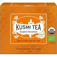 Té Kusmi Tea English Breakfast Bio Negro Filtro 40 Gr 20 U - 47407