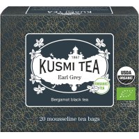 Té Kusmi Tea Earl Grey Bio Negro Filtro 40 Gr 20 U - 47408