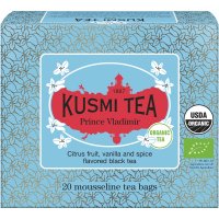 Té Kusmi Tea Prince Vladimir Bio Negro Filtro 40 Gr 20 U - 47409