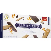 Galletas Jules Destrooper Almond Thins Chocolate Negro Belga/naranja 125 Gr - 47412