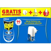 Insecticida Raid Eléctrico Liquido Aparato+2recambios - 49145