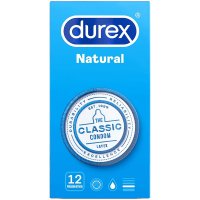 Preservativos Durex Natural Plus 12 U - 49160