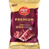 Patatas Chips Frit Ravich Premium Jamón Bolsa 110 Gr - 49241