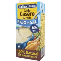 Caldo Gallina Blanca Pollo Bajo En Sal 1 Lt - 49335