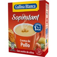 Crema Gallina Blanca Sopinstant Pollo 3 Sobres - 49343