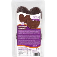 Palmera Airos Bombón Chocolate Negro Sin Gluten 150 Gr 2 U - 49359