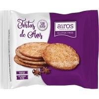 Tortas De Anís Airos Sin Gluten 165 Gr 5 U - 49362