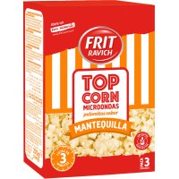 Palomitas Frit Ravich Microondas Mantequilla Pack 3 - 49404