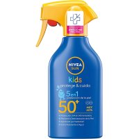 Protección Solar Nivea Protege & Cuida Fp50 Spray 270 Ml Niños - 49409