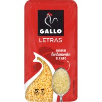 Letras Gallo 450 Gr - 49431