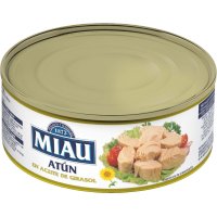 Atún Listado Miau En Aceite De Girasol Lata Ro 1 Kg (872 Gr) Abrefácil - 5350