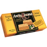 Turrón Antiu Xixona Etiqueta Negra Jijona 200 Gr - 8506