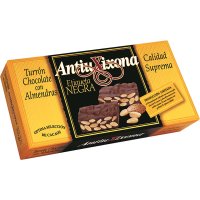 Torró Antiu Xixona Etiqueta Negra Xocolata Amb Ametlles 150 Gr - 8819