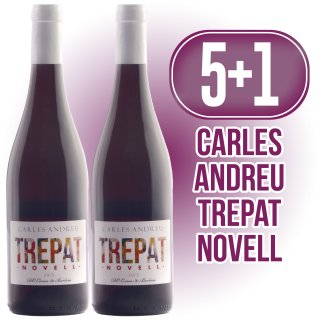 5 BOTELLAS CARLES ANDREU VI NOVELL + REGALO 1 BOTELLA CARLES ANDREU VI NOVELL