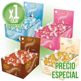 1 CAJA DE BOMBONES LINDT DE 2 KG A PRECIO ESPECIAL.