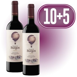 10 MARQUES DE BURGOS CRIANZA + REGALO 5 MARQUES DE BURGOS CRIANZA