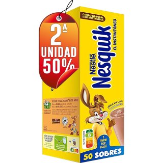 PO2 A NESQUIK SOBRES, SEGUNDA UNIDAD AL 50%.