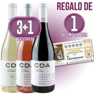 POR 3 CAJAS DE CORONA DE ARAGÓN, REGALO DE OTRA CAJA Y UN DÉCIMO DE LOTERÍA.