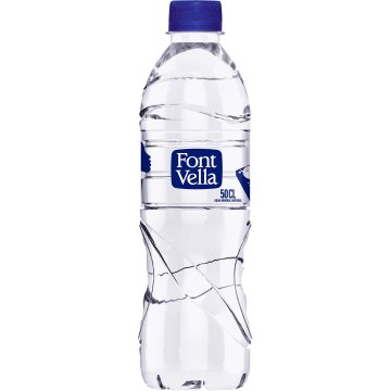 FONT VELLA Agua mineral sin gas, botella de plástico, 6,25 l