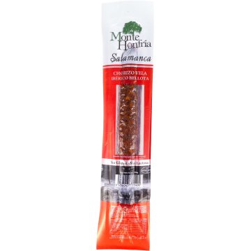 Chorizo Monte Honfría Vela Ibérico Bellota 250 Gr