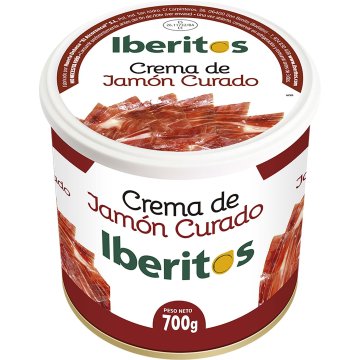 Crema De Jamón Curado Iberitos 700 Gr