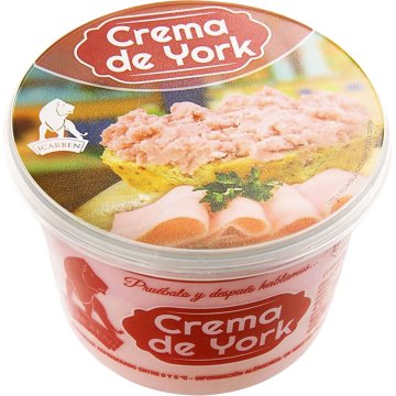 Crema De York Icarben Tarrina 500 Gr