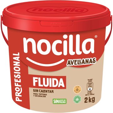 Crema De Cacau Nocilla Fluida Avellanes Tarrina 2 Kg