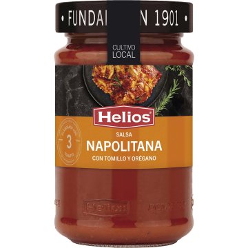 Salsa Helios Napolitana Tarro 380 Gr