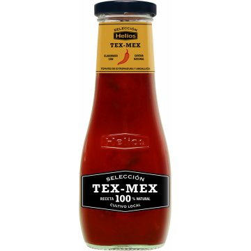 Salsa Helios Tex-mex Selecció 100% Natural Pot 310 Gr