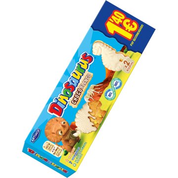 Galetes Artiach Dinosaurus Xocolata Blanca 88 Gr Pvp 1.40 