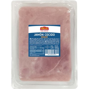 Jamón Cocido Argal Extra Food Service Lonchas 500 Gr