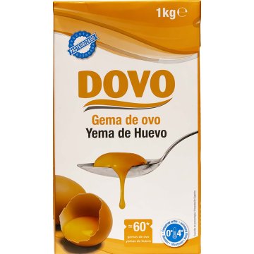 Yema De Huevo Dovo Pasteurizada Líquida Brik 1 Lt