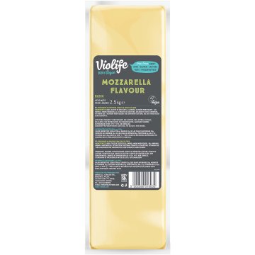 Formatge Violife Vegà Mozzarella Barra 2.5 Kg