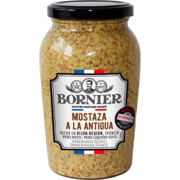 Mostaza Bornier A La Antigua Tarro 420 Gr